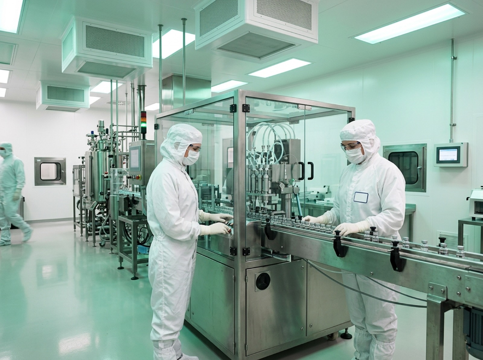 Pharmaceutical cleanroom