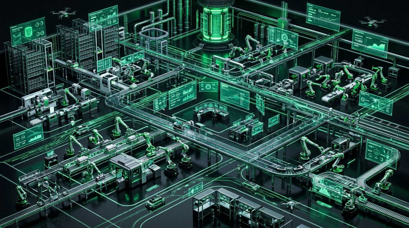 Heycon Industry 4.0 smart factory topology